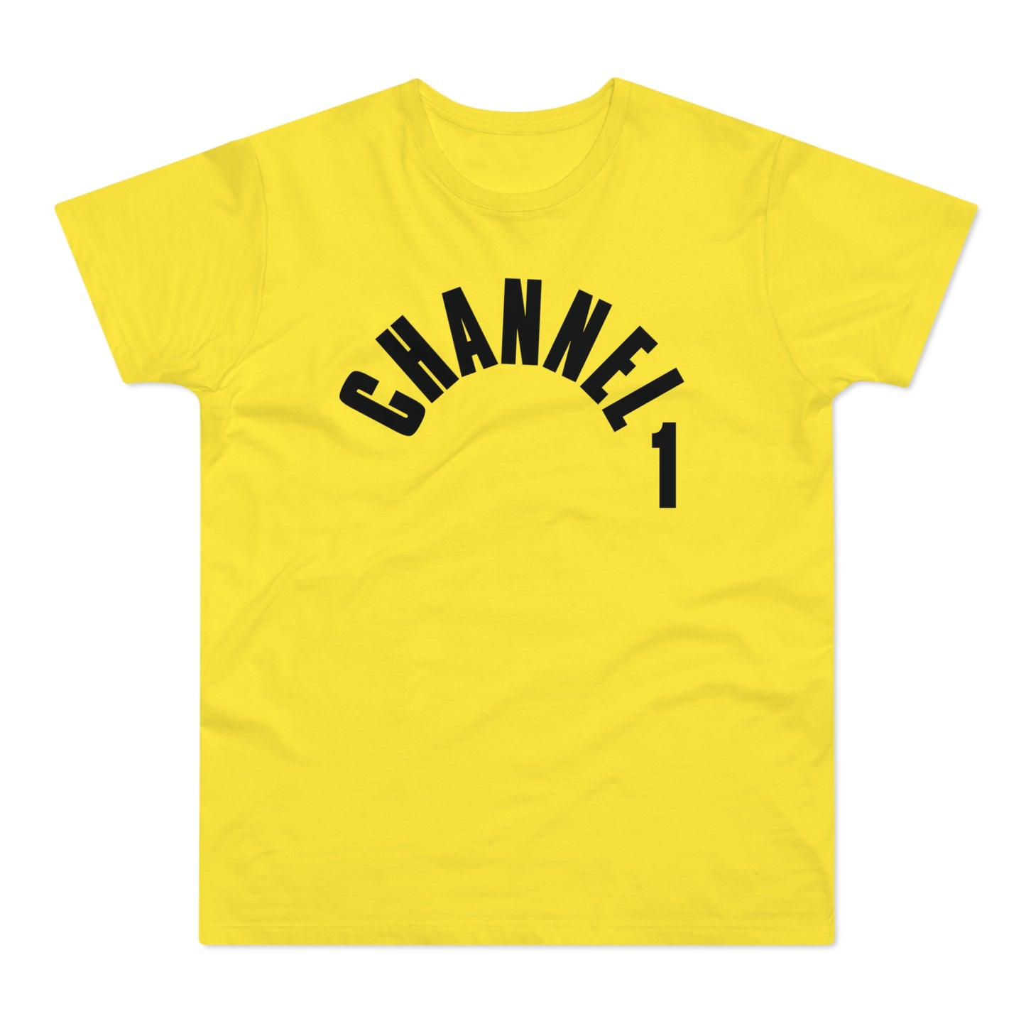 Channel 1 Records T Shirt (Standaard Gewicht)