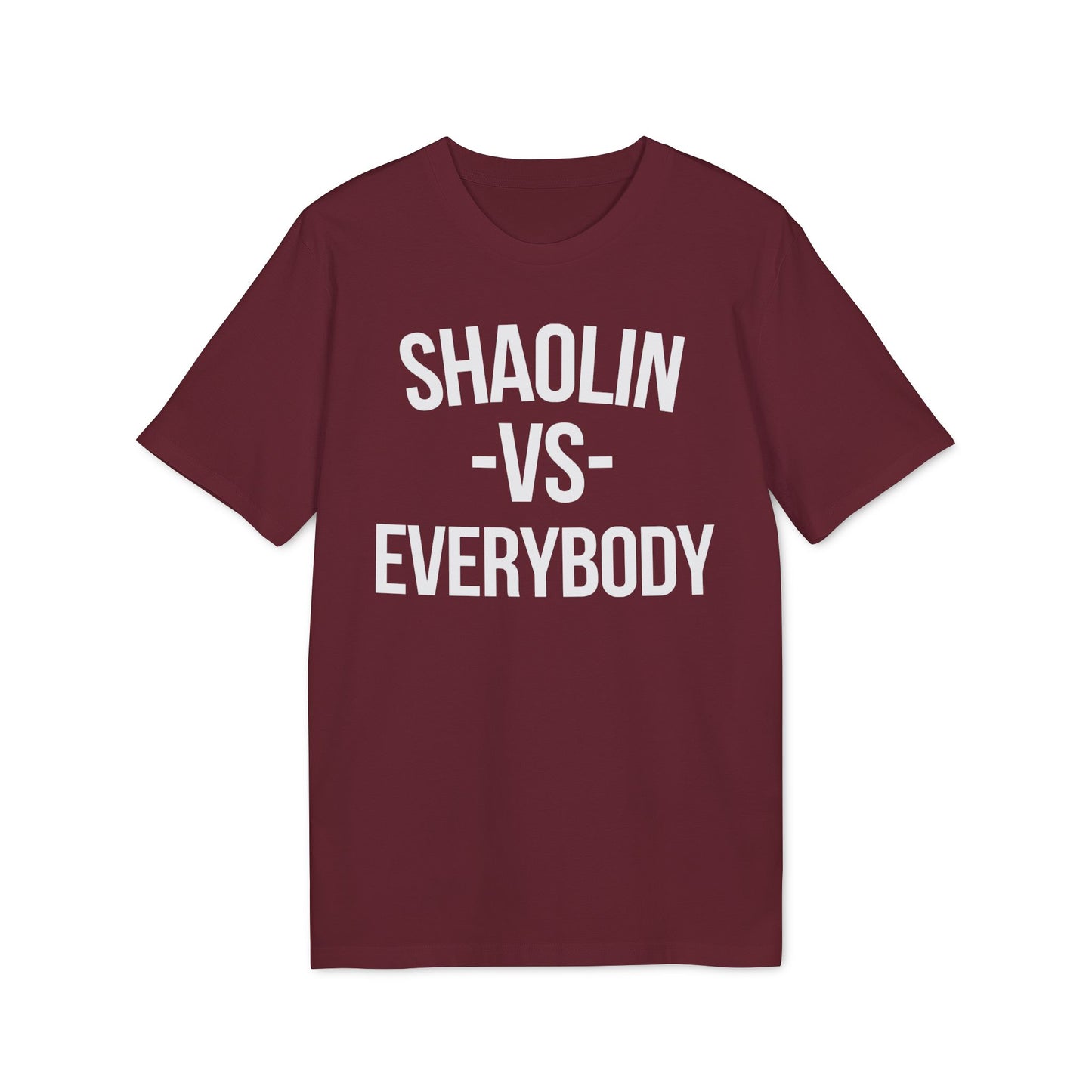 Shaolin vs Everybody T Shirt (Premium Biologisch)