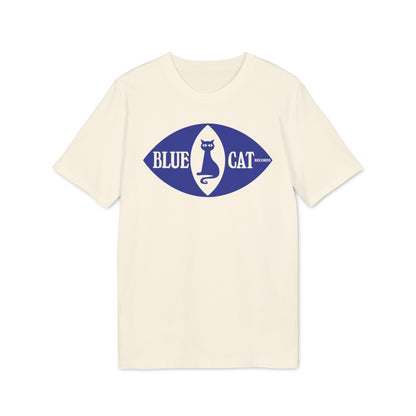 Blue Cat Records Eye T Shirt (Premium Biologisch)