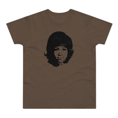 Aretha Franklin T Shirt (Standaard Gewicht)