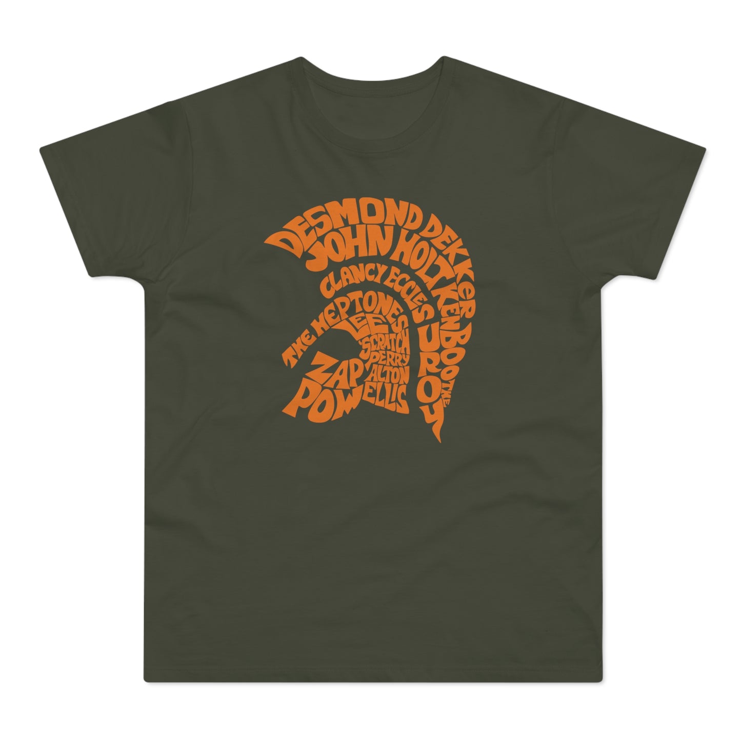 Crown Artists Trojan Records T Shirt (Standaard Gewicht)