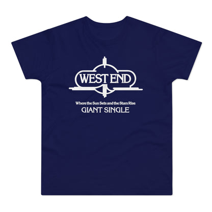 West End Records "Where The Sun Sets" T Shirt (Standaard Gewicht)