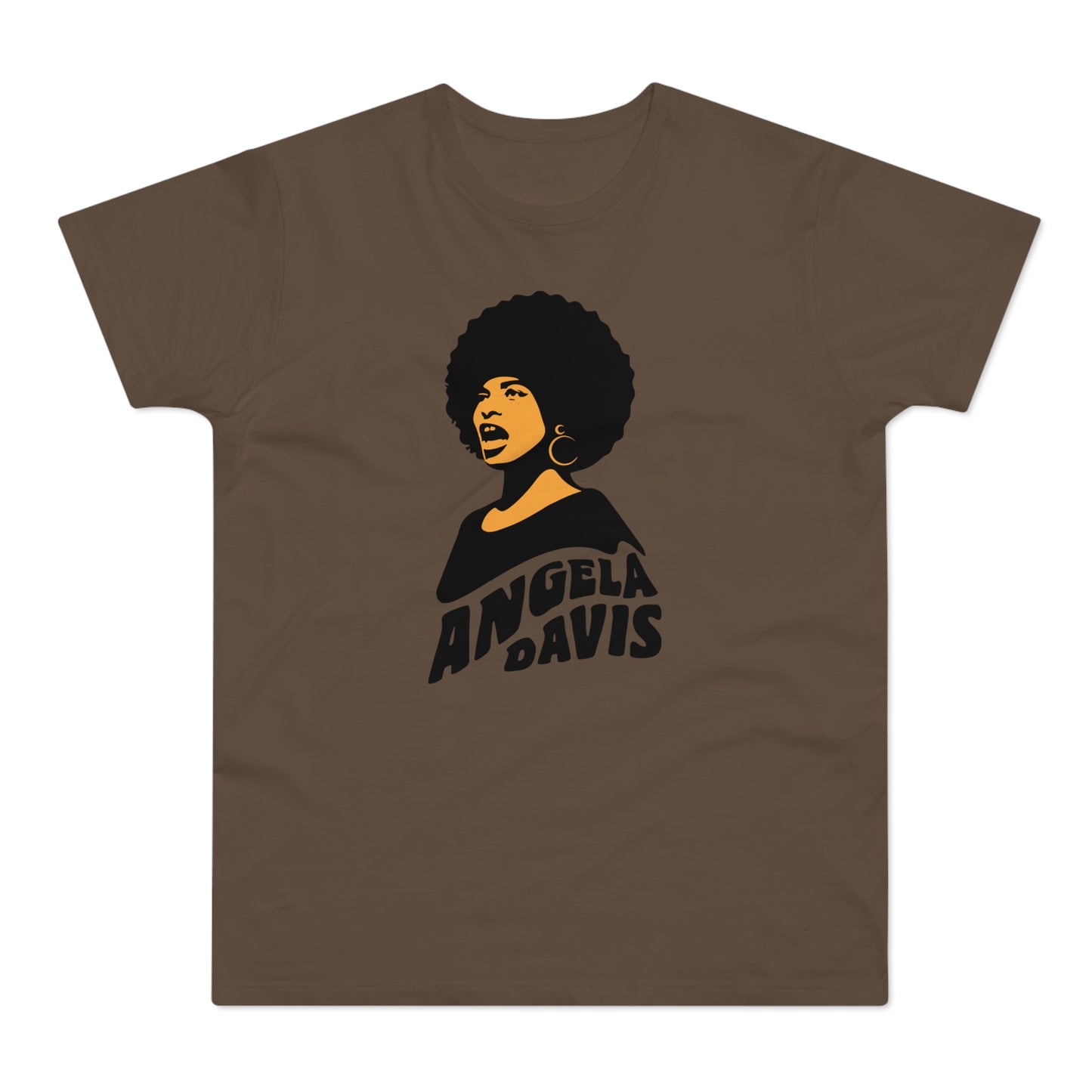Angela Davis T Shirt (Standaard Gewicht)