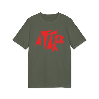 Attack Records T Shirt (Premium Biologisch)