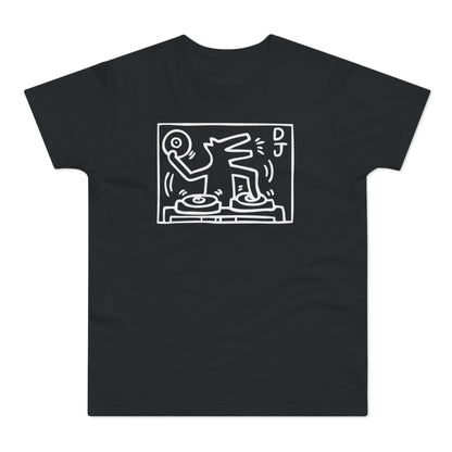 DJ Dog T Shirt (Standaard Gewicht)