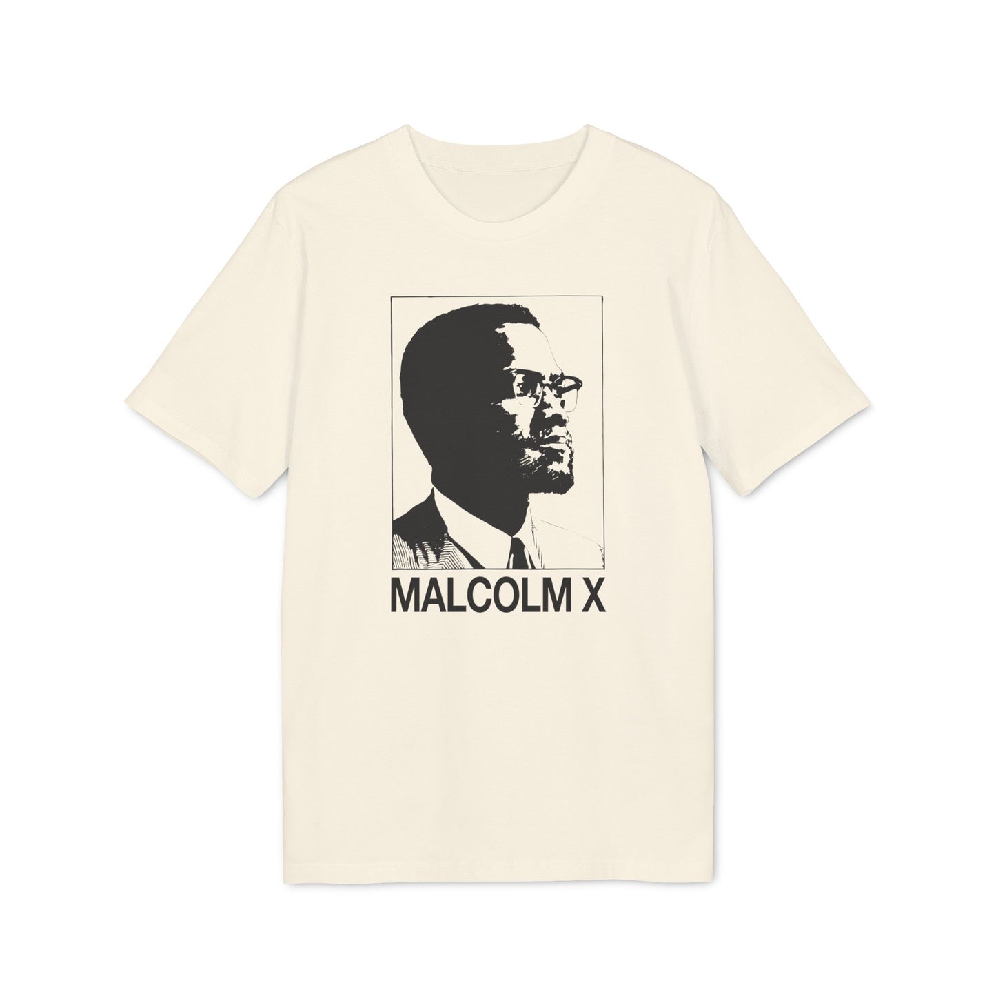 Malcolm X T Shirt (Premium Biologisch)