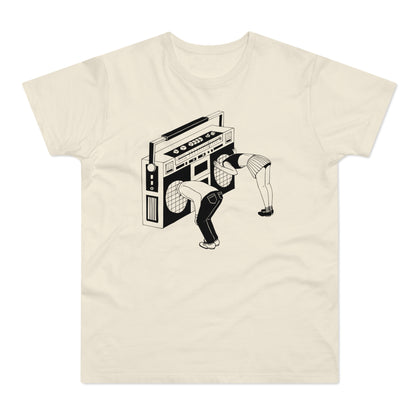 Ghetto Blaster T Shirt (Standaard Gewicht)