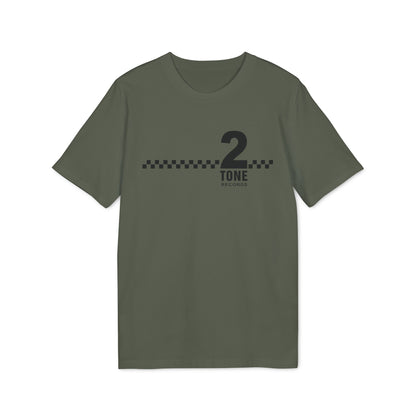 2 Tone Checks T Shirt (Premium Biologisch)