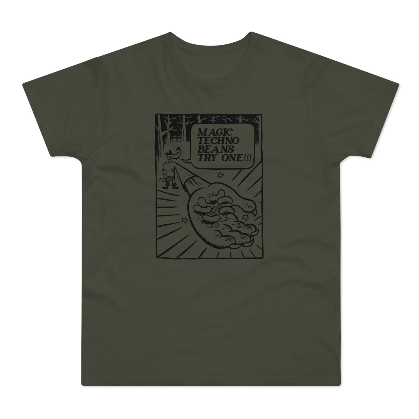 Magic Techno Beans T Shirt (Standaard Gewicht)