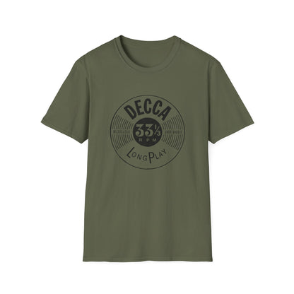 Decca Records Long Play T Shirt – Lichtgewicht