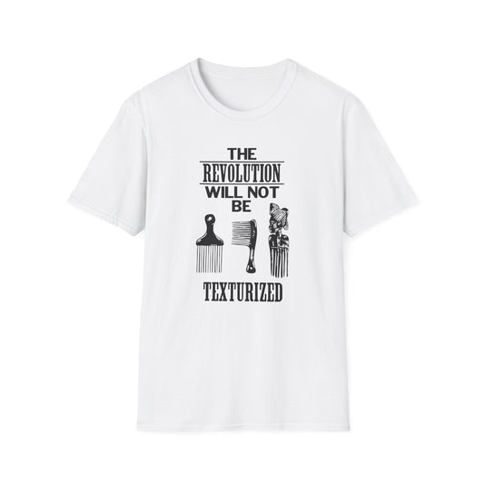 The Revolution Will Not Be Texturised T Shirt (M) - BLACK FRIDAY - NOG SLECHTS 1 STUK - 50 % KORTING