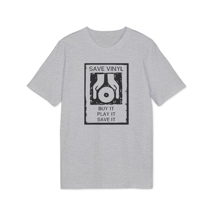Save The Vinyl T Shirt (Premium Biologisch)