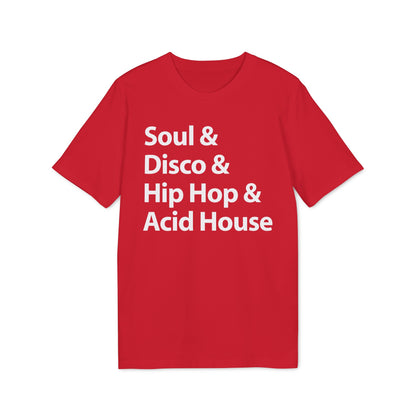 Soul Disco Hip Hop Acid House T Shirt (Premium Biologisch)