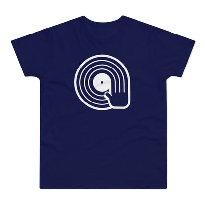 Vinyl Scratching T Shirt (Standaard Gewicht)