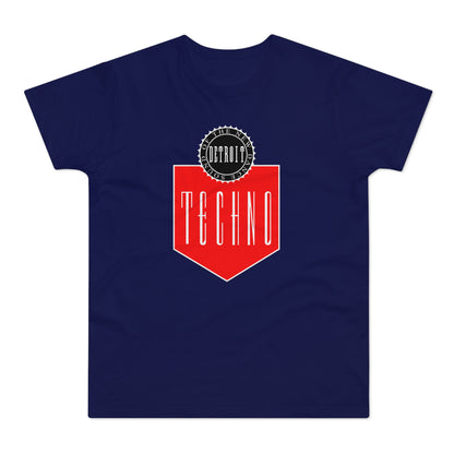 Detroit Sound Of Techno T Shirt (Standaard Gewicht)