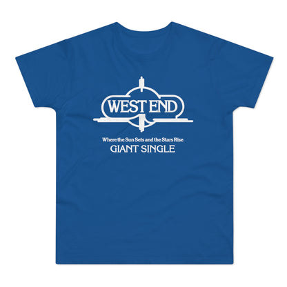 West End Records "Where The Sun Sets" T Shirt (Standaard Gewicht)