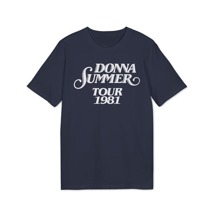 Donna Summer Tour 1981 T Shirt (Premium Biologisch)