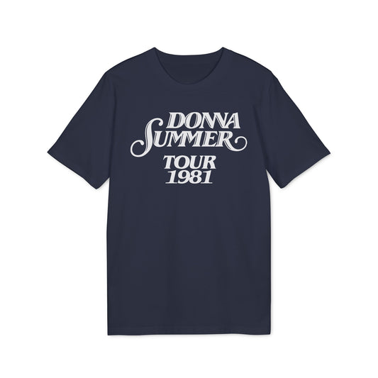 Donna Summer Tour 1981 T Shirt (Premium Biologisch)