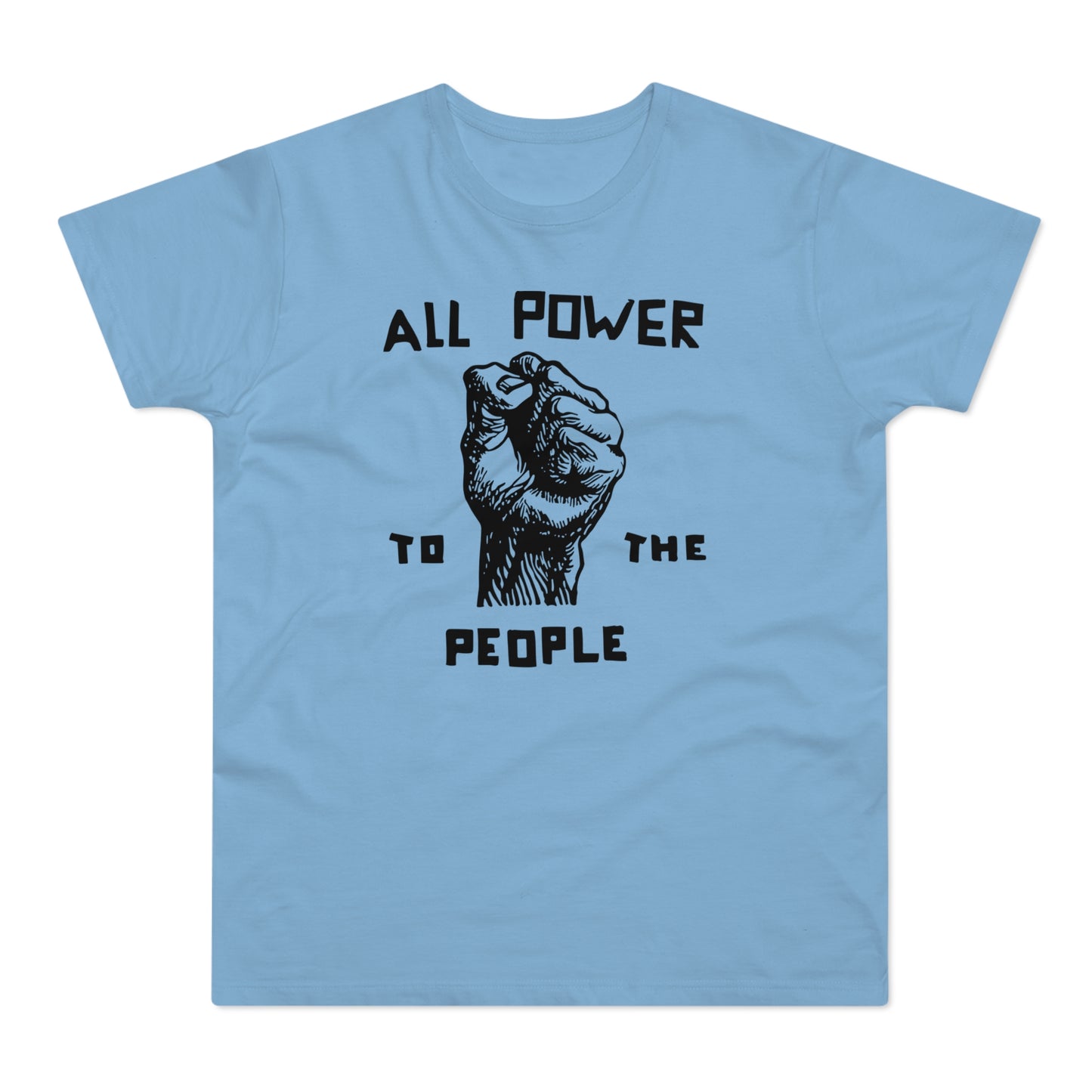 All Power To The People T Shirt (Standaard Gewicht)