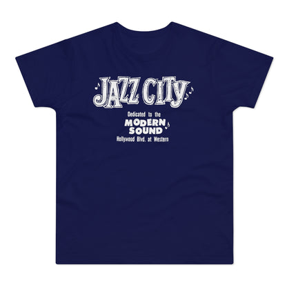 Jazz City T Shirt (Standaard Gewicht) LA Jazz Club