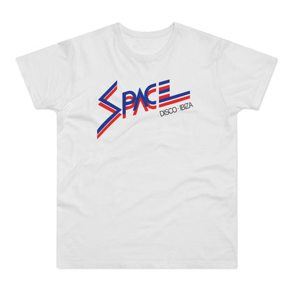 Space Disco Ibiza '87 T Shirt (Standaard Gewicht)
