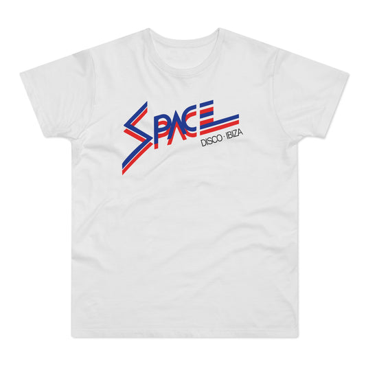Space Disco Ibiza '87 T Shirt (Standaard Gewicht)