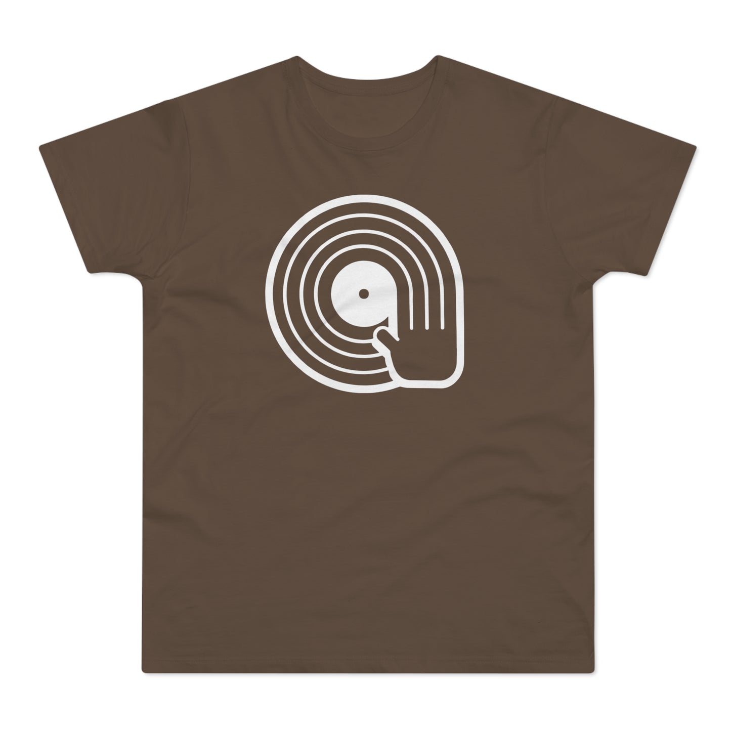 Vinyl Scratching T Shirt (Standaard Gewicht)