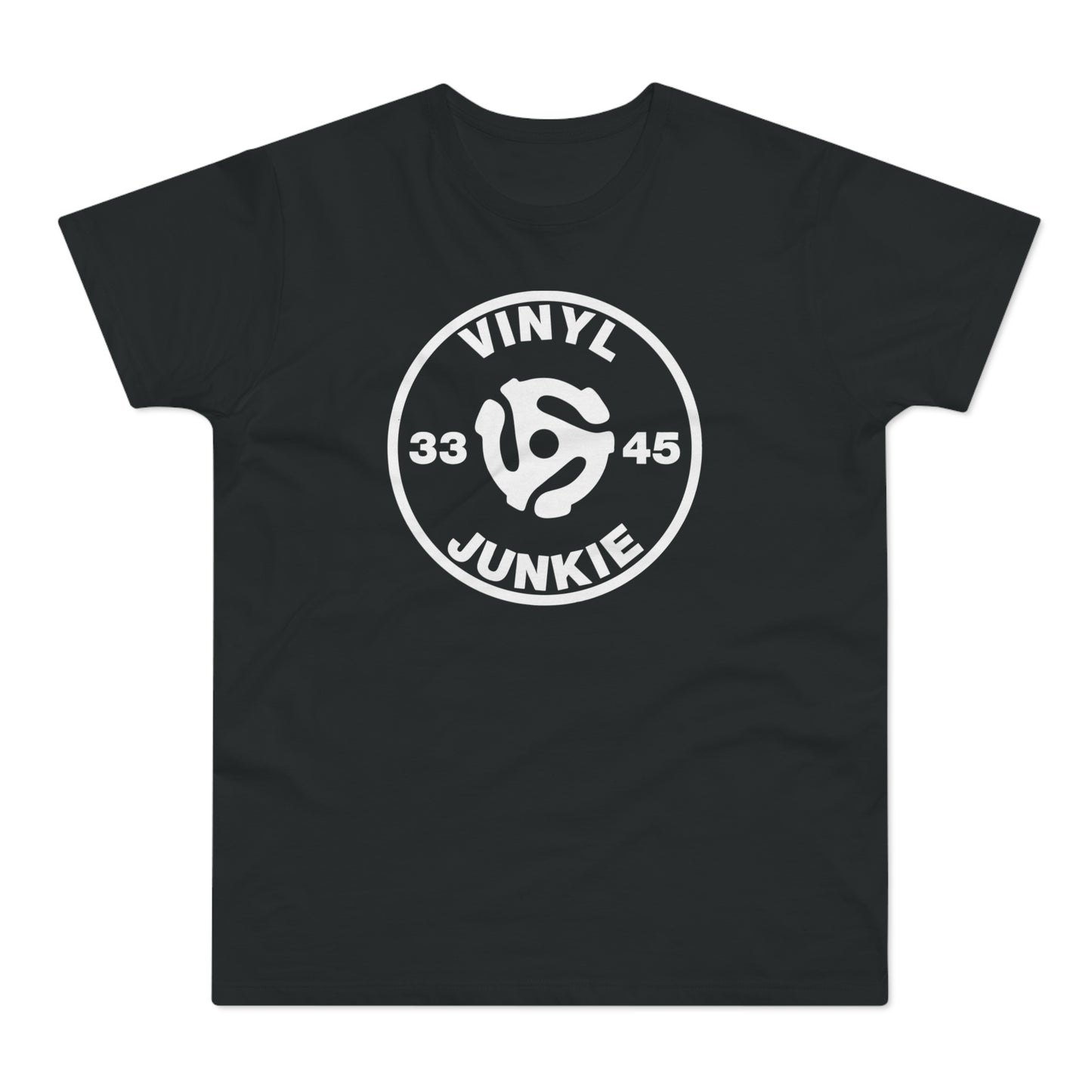 Vinyl Junky T Shirt (Standaard Gewicht)