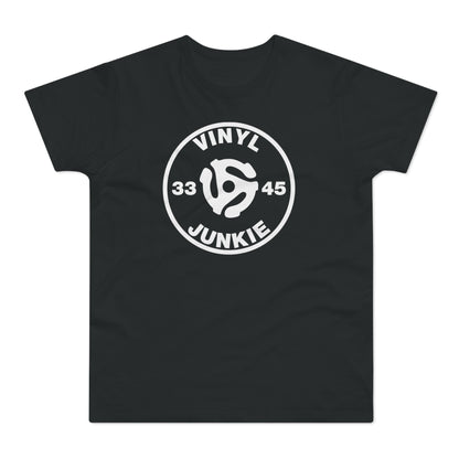 Vinyl Junky T Shirt (Standaard Gewicht)