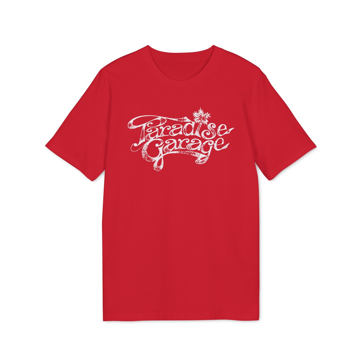 Paradise Garage T Shirt (Premium Biologisch) Imprimé Vieilli