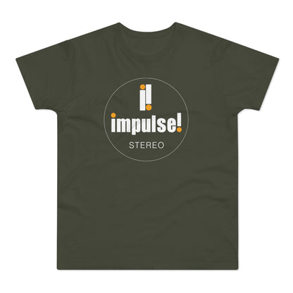 Impulse Records Stereo T Shirt (Standaard Gewicht)