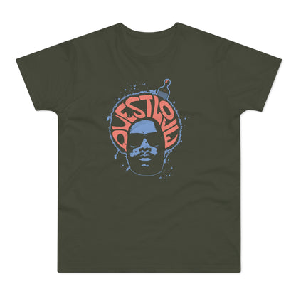 Questlove Afro T Shirt (Standaard Gewicht)