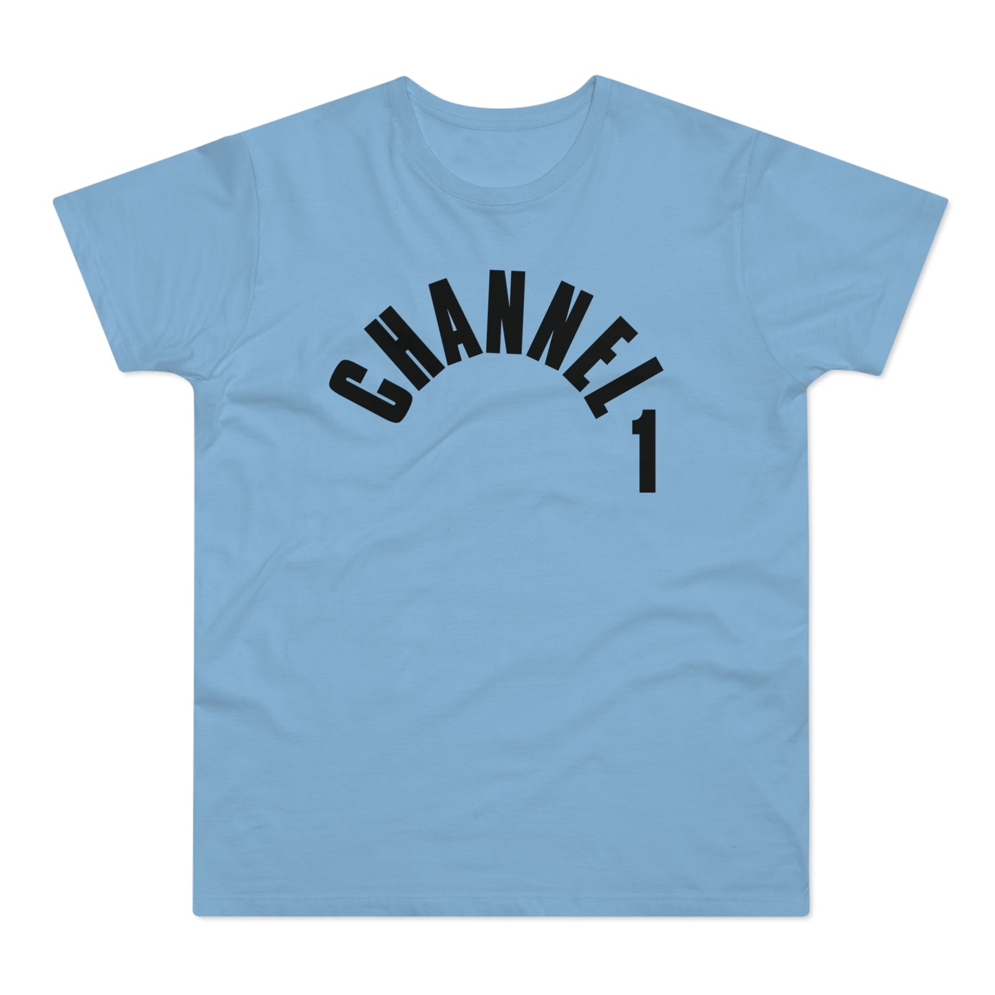 Channel 1 Records T Shirt (Standaard Gewicht)