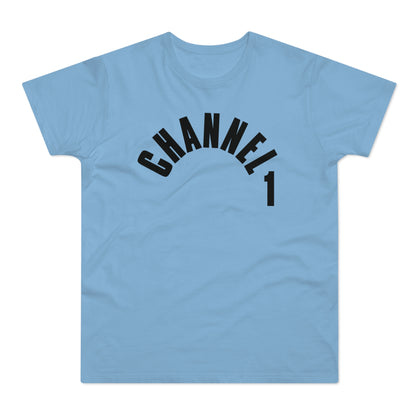 Channel 1 Records T Shirt (Standaard Gewicht)