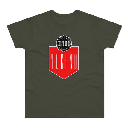 Detroit Sound Of Techno T Shirt (Standaard Gewicht)