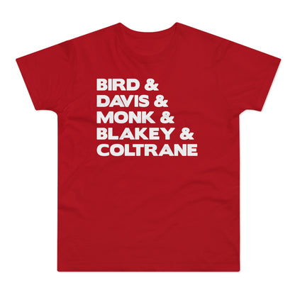 Jazz Legends T Shirt (Standaard Gewicht)