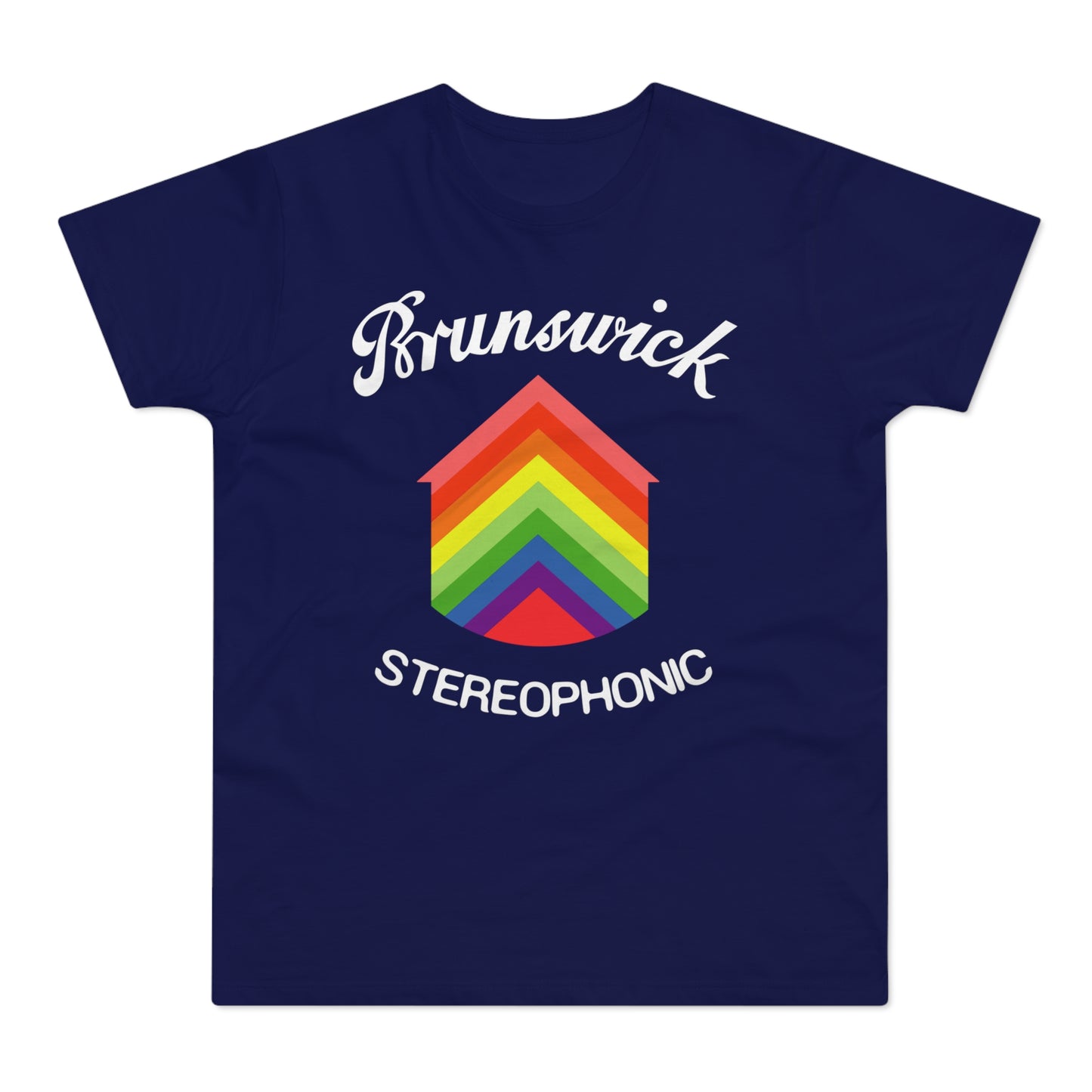 Brunswick Records Stereophonic T Shirt (Standaard Gewicht)