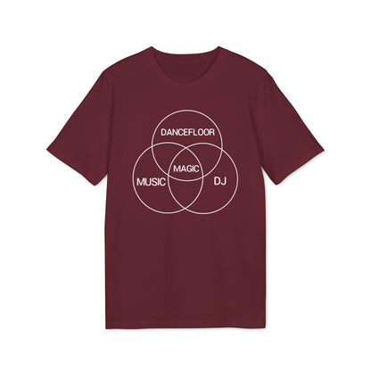 Magic Venn Diagram T Shirt (Premium Biologisch)