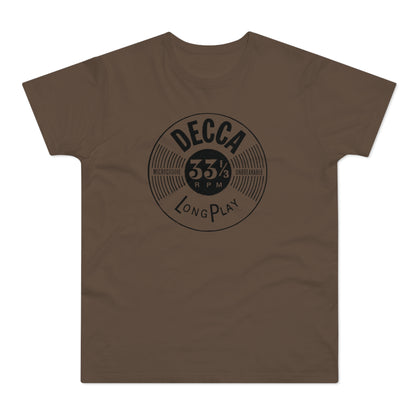 Decca Records Long Play T Shirt (Standaard Gewicht)