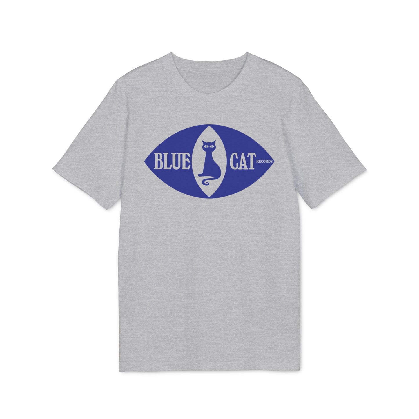 Blue Cat Records Eye T Shirt (Premium Biologisch)