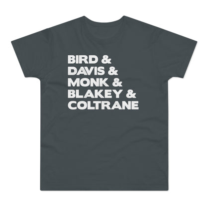 Jazz Legends T Shirt (Standaard Gewicht)