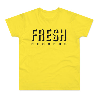 Fresh Records T Shirt (Standaard Gewicht)