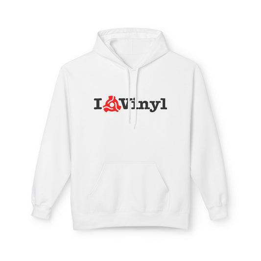 I Love Vinyl Hoodie / Hoody
