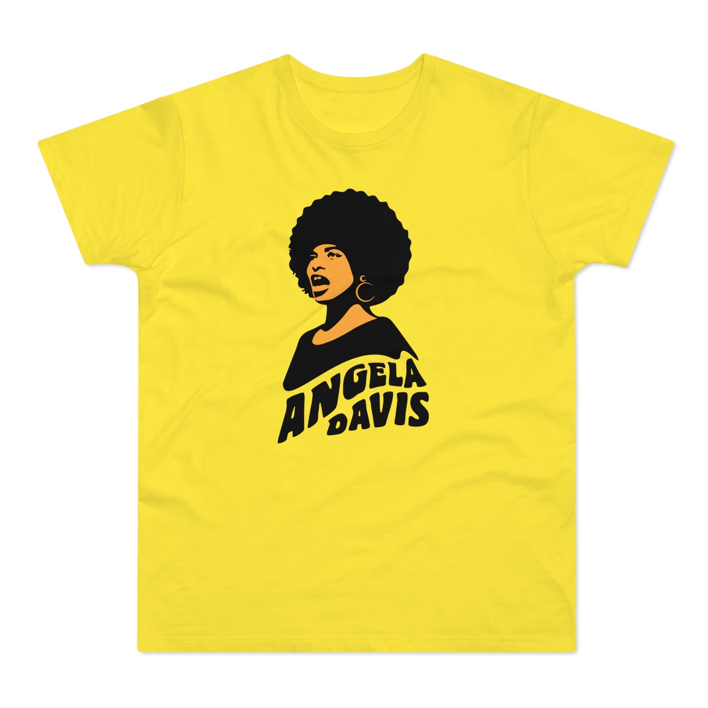 Angela Davis T Shirt (Standaard Gewicht)