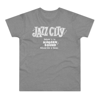 Jazz City T Shirt (Standaard Gewicht) LA Jazz Club
