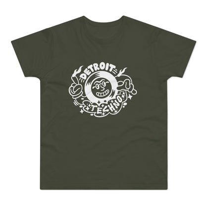 Detroit Techno 2 T Shirt (Standaard Gewicht)