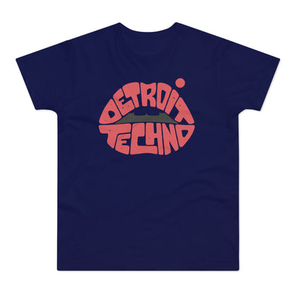 Detroit Techno T Shirt (Standaard Gewicht)