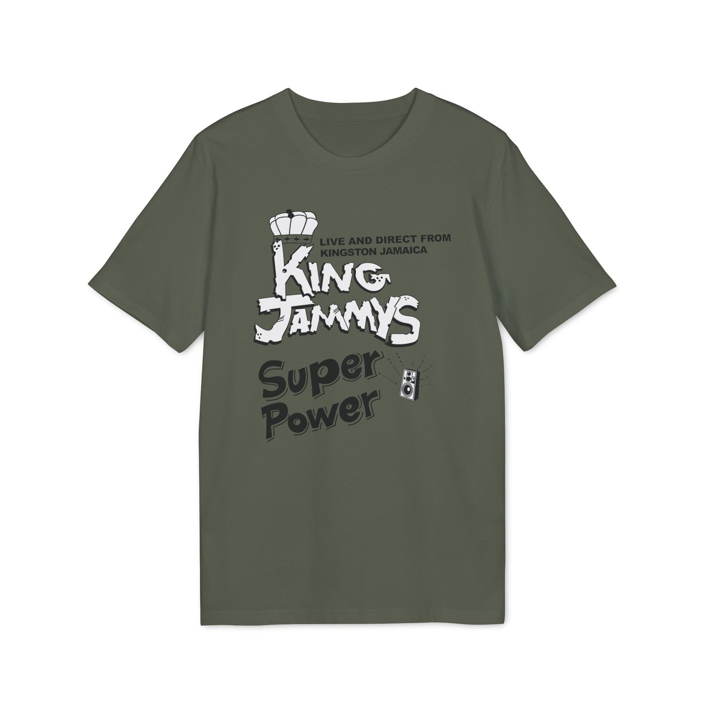 King Jammy's Super Power T Shirt (Premium Biologisch)