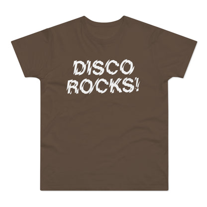 Disco Rocks! T Shirt (Standaard Gewicht)