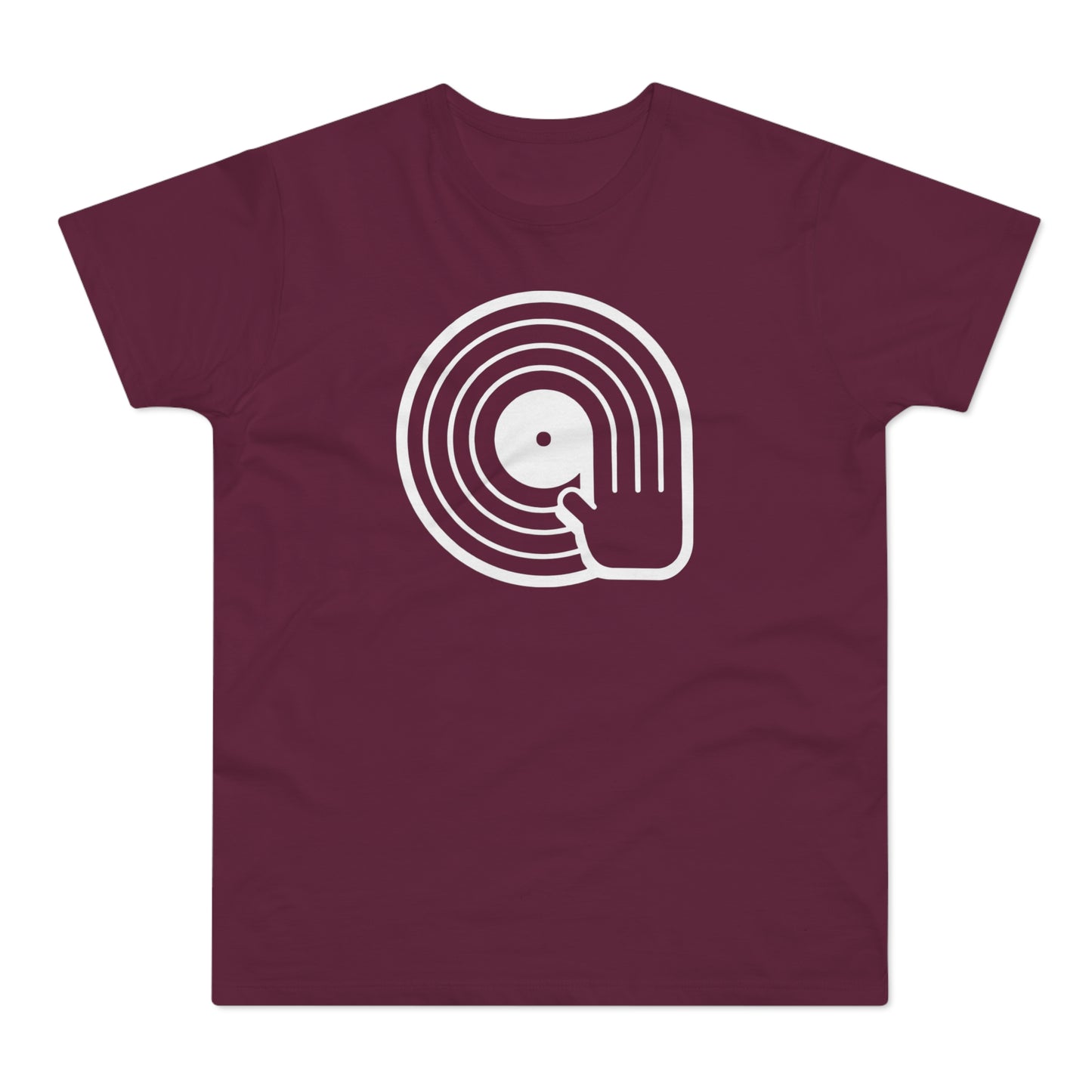 Vinyl Scratching T Shirt (Standaard Gewicht)